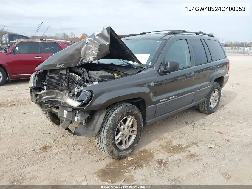 1J4GW48S24C400053 2004 Jeep Grand Cherokee Laredo