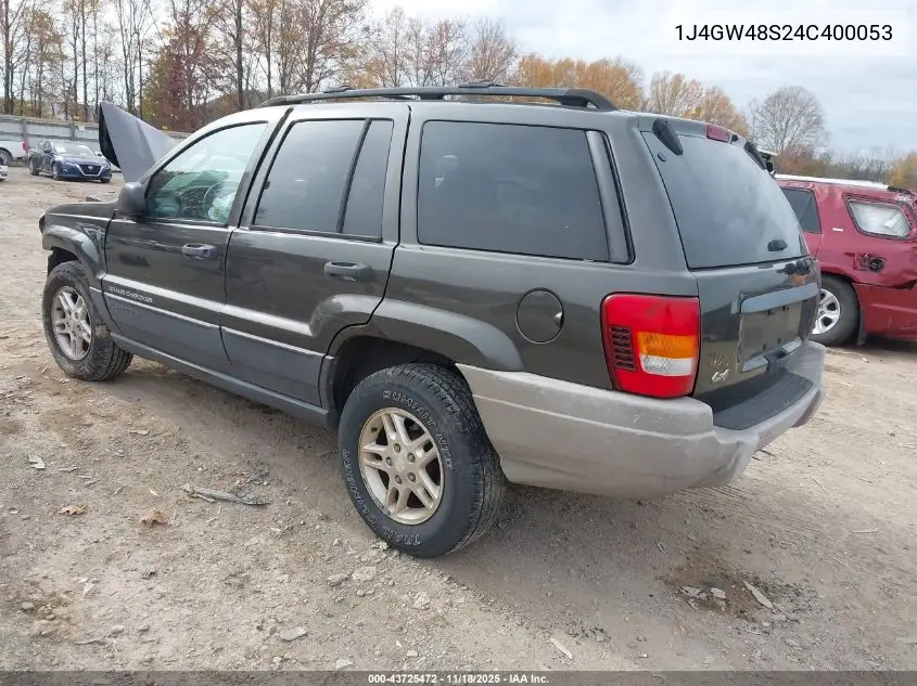 1J4GW48S24C400053 2004 Jeep Grand Cherokee Laredo