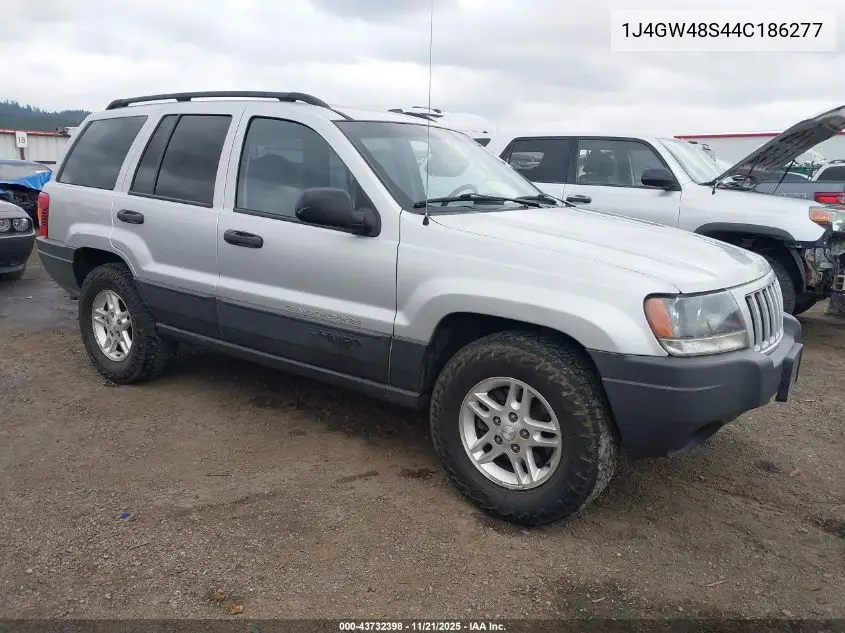 1J4GW48S44C186277 2004 Jeep Grand Cherokee Laredo