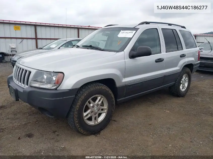 1J4GW48S44C186277 2004 Jeep Grand Cherokee Laredo