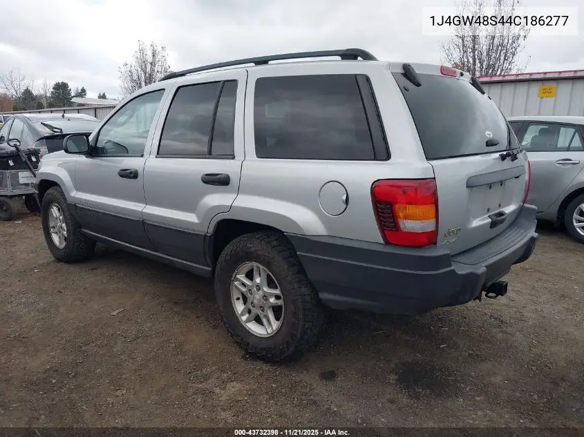 1J4GW48S44C186277 2004 Jeep Grand Cherokee Laredo