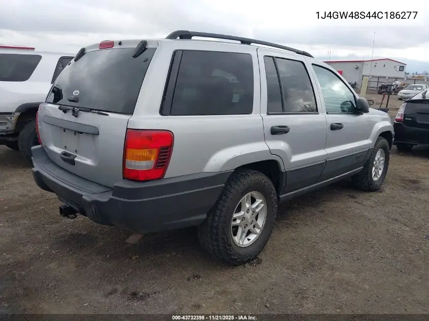 1J4GW48S44C186277 2004 Jeep Grand Cherokee Laredo