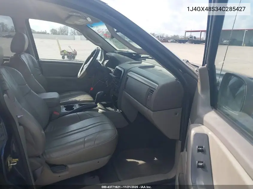 1J4GX48S34C285427 2004 Jeep Grand Cherokee Laredo