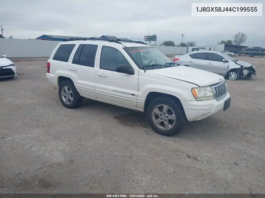 1J8GX58J44C199555 2004 Jeep Grand Cherokee Limited