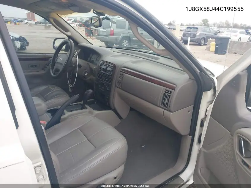 1J8GX58J44C199555 2004 Jeep Grand Cherokee Limited