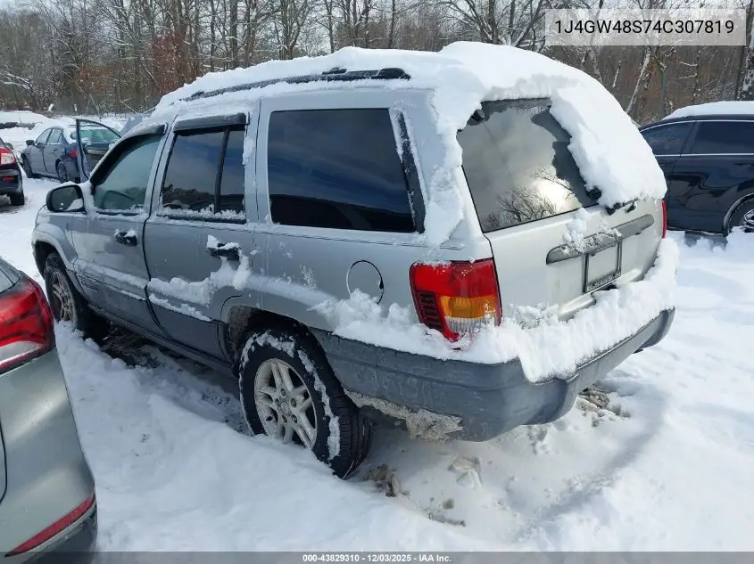 1J4GW48S74C307819 2004 Jeep Grand Cherokee Laredo