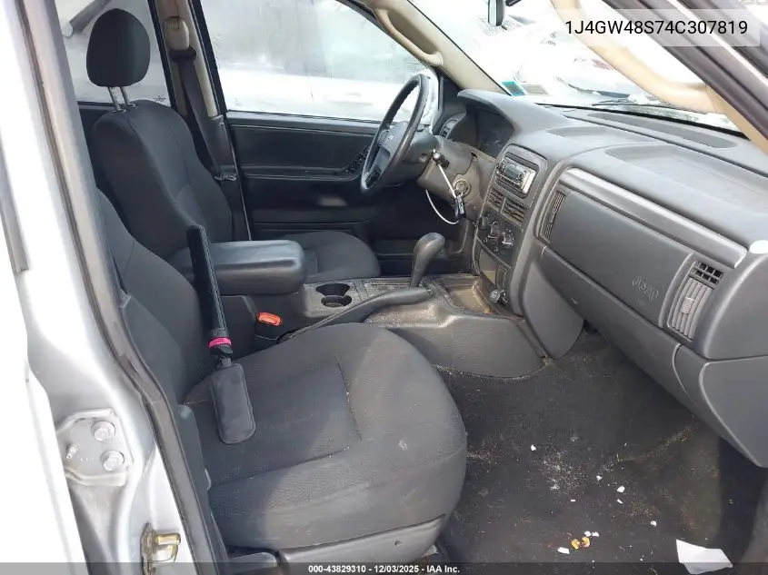 1J4GW48S74C307819 2004 Jeep Grand Cherokee Laredo