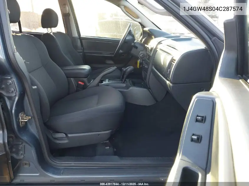 1J4GW48S04C287574 2004 Jeep Grand Cherokee Laredo