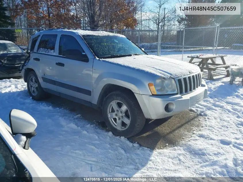 1J4HR48N45C507659 2005 Jeep Grand Cherokee Laredo