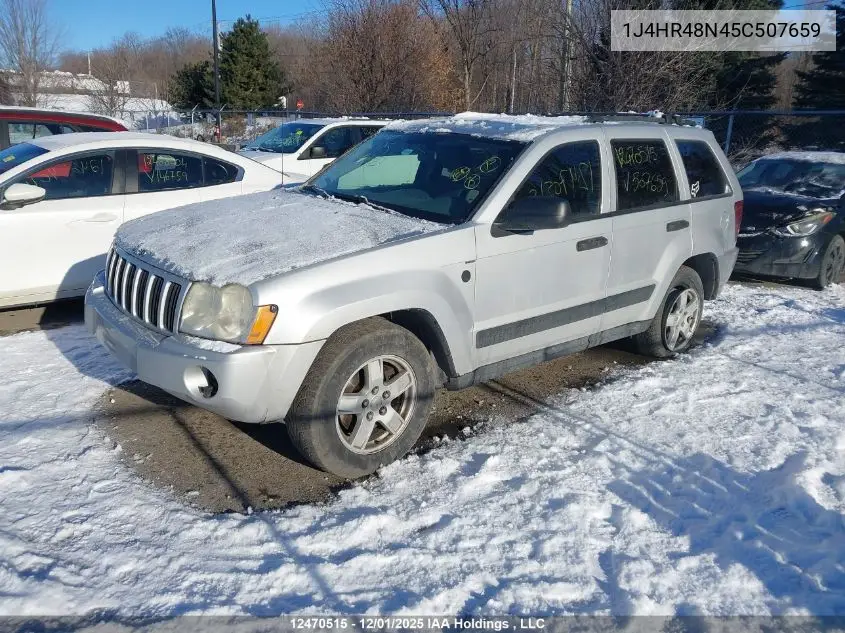 1J4HR48N45C507659 2005 Jeep Grand Cherokee Laredo
