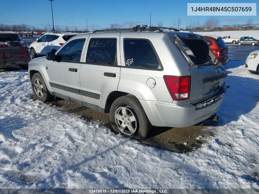 1J4HR48N45C507659 2005 Jeep Grand Cherokee Laredo