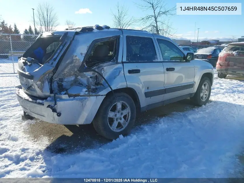 1J4HR48N45C507659 2005 Jeep Grand Cherokee Laredo