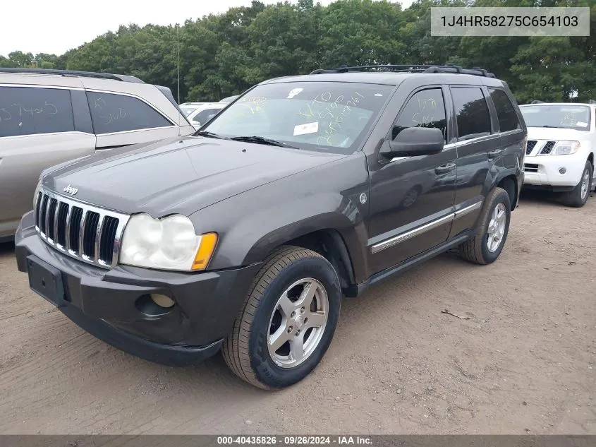 1J4HR58275C654103 2005 Jeep Grand Cherokee Limited