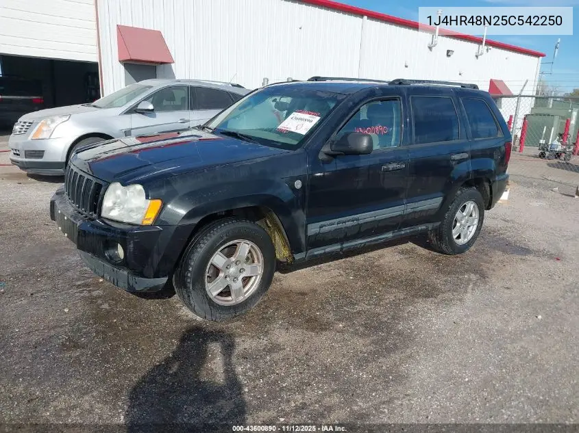 1J4HR48N25C542250 2005 Jeep Grand Cherokee Laredo