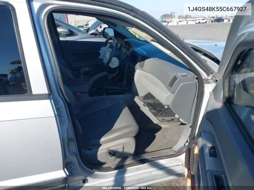 1J4GS48K55C667927 2005 Jeep Grand Cherokee Laredo