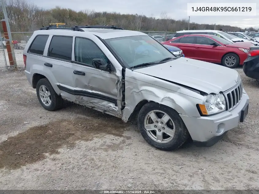 1J4GR48K95C661219 2005 Jeep Grand Cherokee Laredo