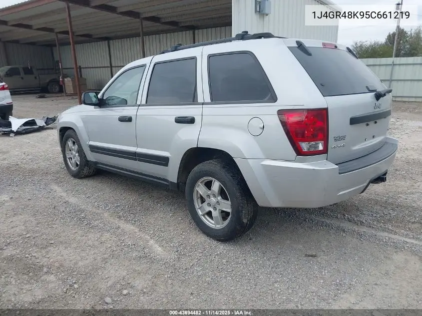 1J4GR48K95C661219 2005 Jeep Grand Cherokee Laredo