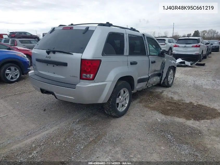 1J4GR48K95C661219 2005 Jeep Grand Cherokee Laredo