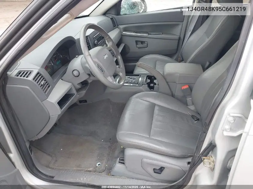1J4GR48K95C661219 2005 Jeep Grand Cherokee Laredo