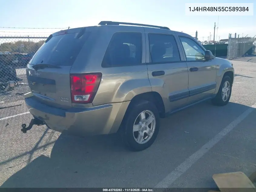 1J4HR48N55C589384 2005 Jeep Grand Cherokee Laredo