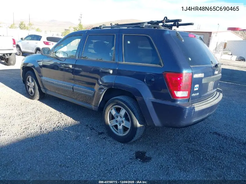 1J4HR48N65C690465 2005 Jeep Grand Cherokee Laredo