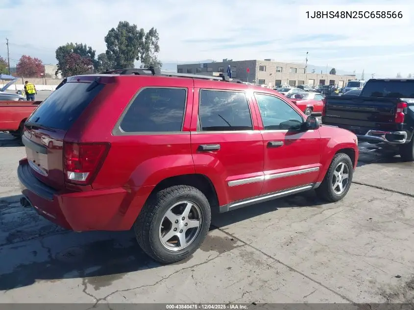 1J8HS48N25C658566 2005 Jeep Grand Cherokee Laredo