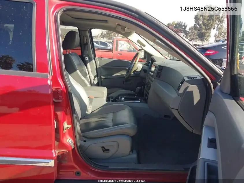 1J8HS48N25C658566 2005 Jeep Grand Cherokee Laredo