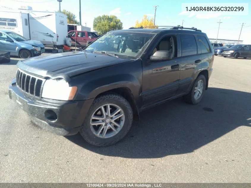 2006 Jeep Grand Cherokee Laredo/Columbia/Freedom VIN: 1J4GR48K36C320299 Lot: 12100424