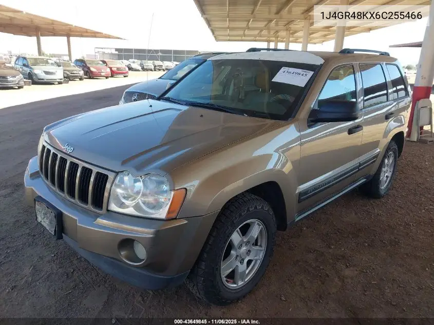 1J4GR48KX6C255466 2006 Jeep Grand Cherokee Laredo