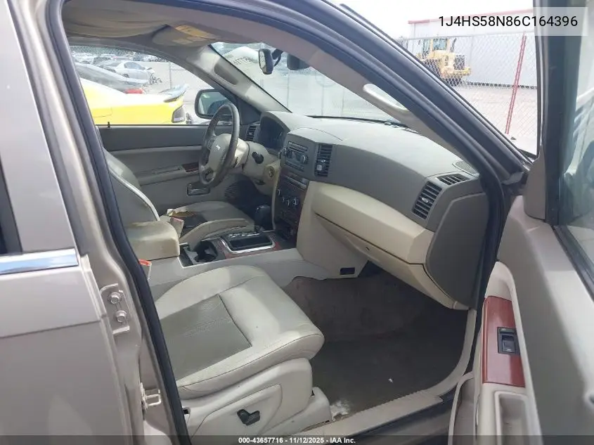 1J4HS58N86C164396 2006 Jeep Grand Cherokee Limited