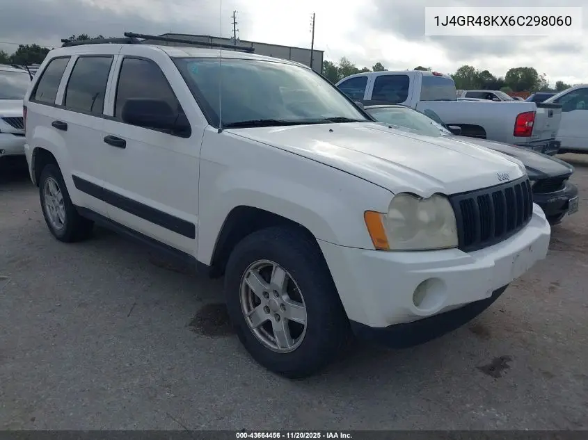 1J4GR48KX6C298060 2006 Jeep Grand Cherokee Laredo