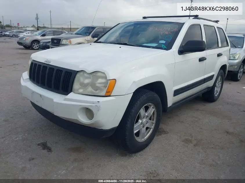 1J4GR48KX6C298060 2006 Jeep Grand Cherokee Laredo