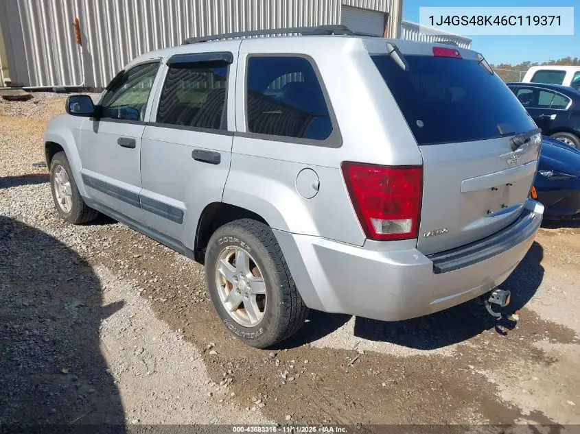 1J4GS48K46C119371 2006 Jeep Grand Cherokee Laredo