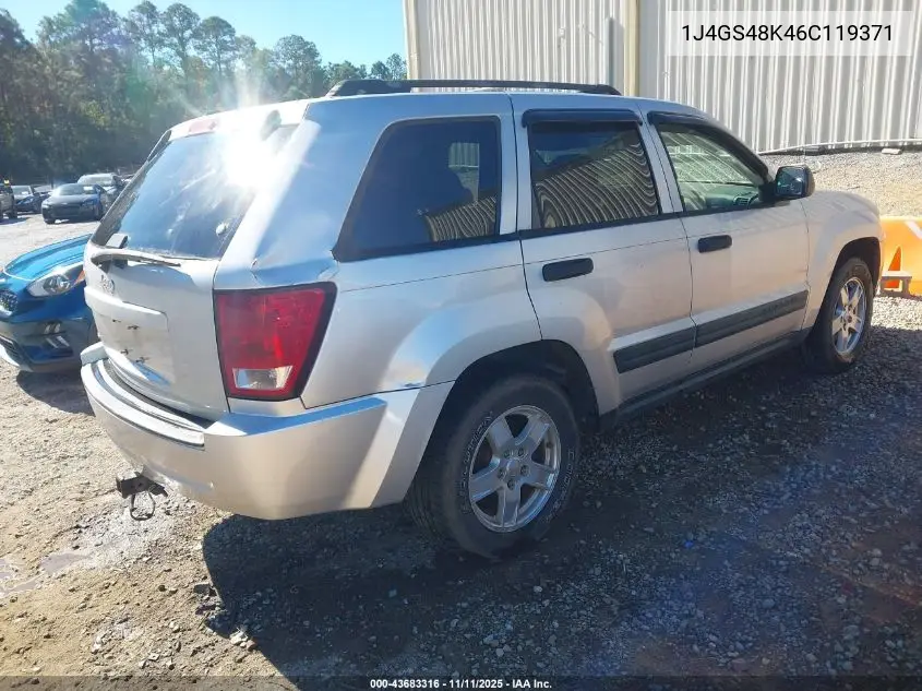 1J4GS48K46C119371 2006 Jeep Grand Cherokee Laredo
