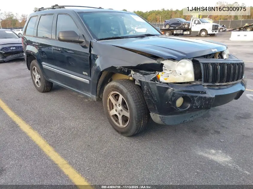 1J4HS48N16C300975 2006 Jeep Grand Cherokee Laredo