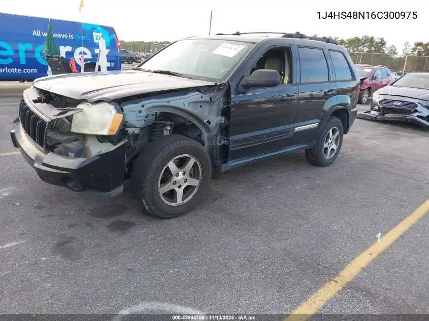 1J4HS48N16C300975 2006 Jeep Grand Cherokee Laredo