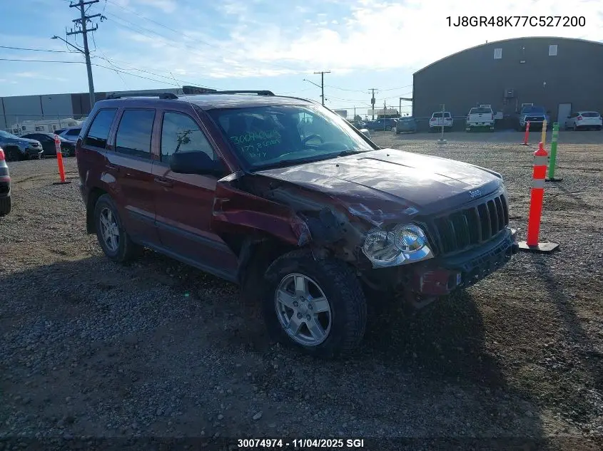1J8GR48K77C527200 2007 Jeep Grand Cherokee Laredo/Columbia/Freedom