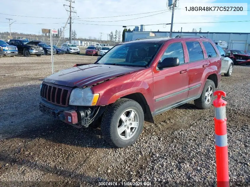 1J8GR48K77C527200 2007 Jeep Grand Cherokee Laredo/Columbia/Freedom
