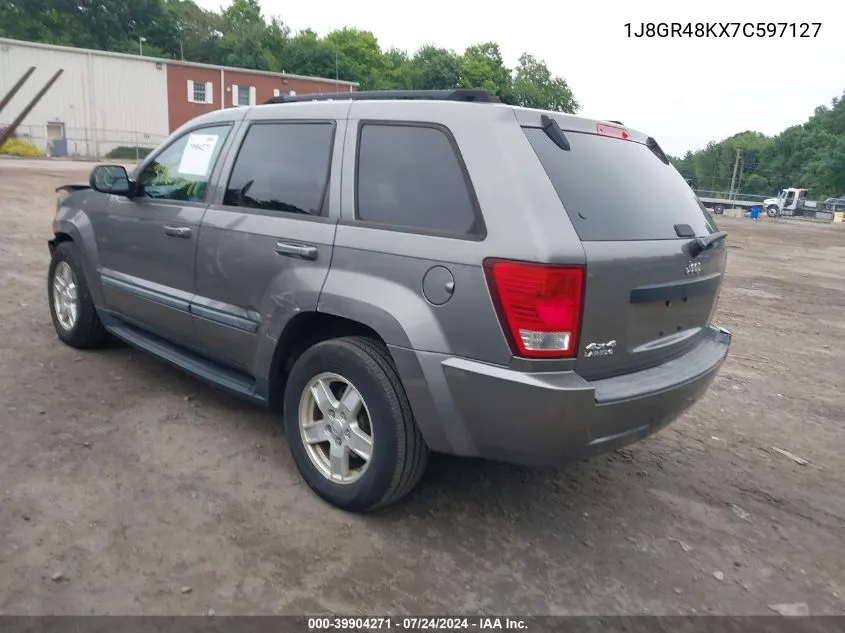 1J8GR48KX7C597127 2007 Jeep Grand Cherokee Laredo