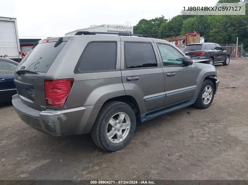 1J8GR48KX7C597127 2007 Jeep Grand Cherokee Laredo