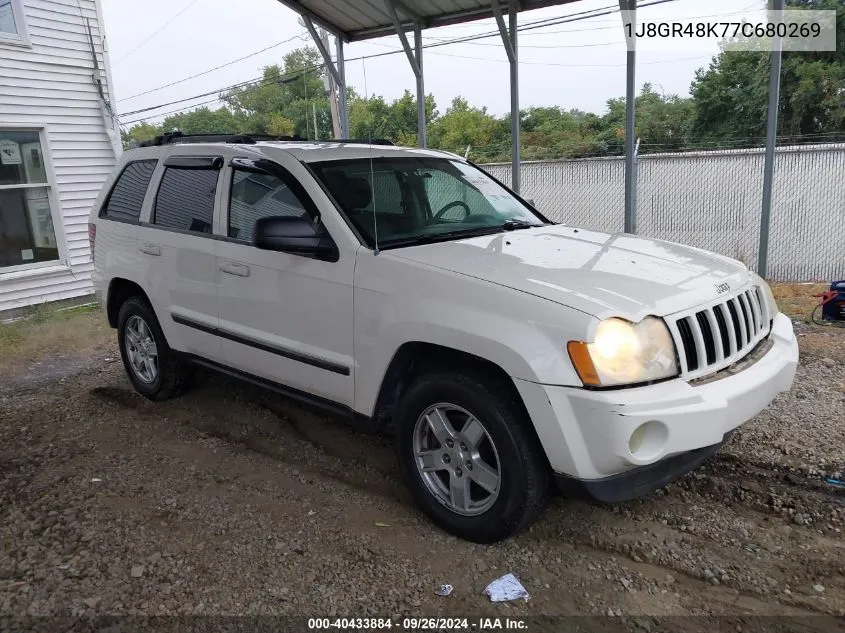 1J8GR48K77C680269 2007 Jeep Grand Cherokee Laredo