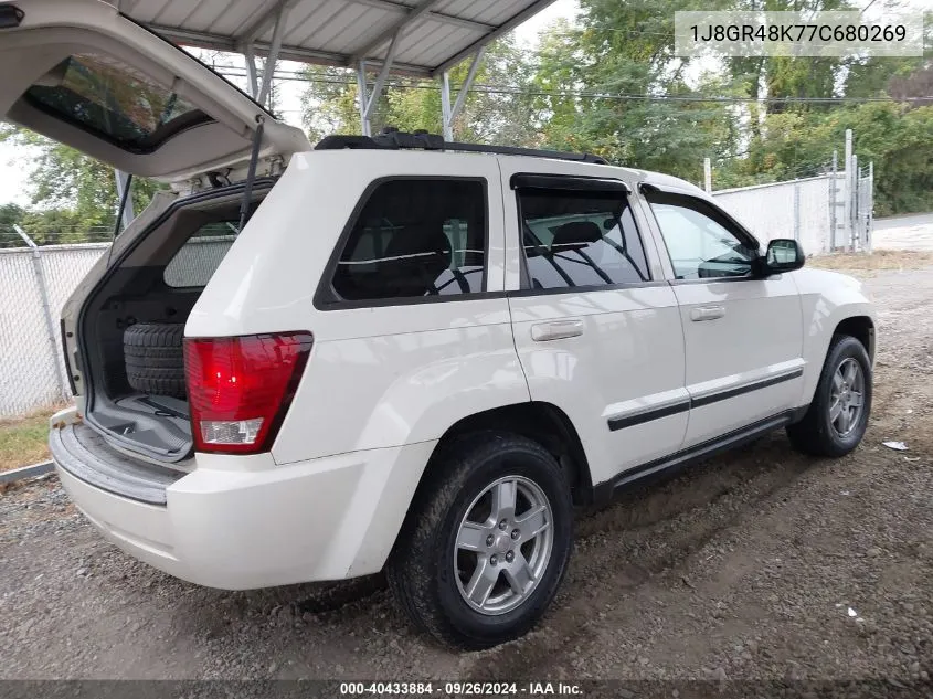 1J8GR48K77C680269 2007 Jeep Grand Cherokee Laredo