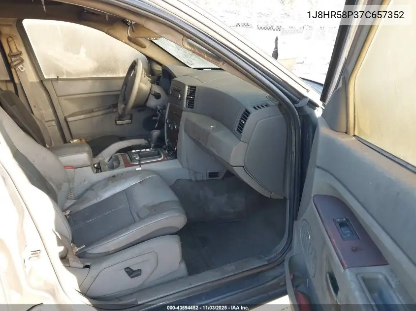 1J8HR58P37C657352 2007 Jeep Grand Cherokee Limited