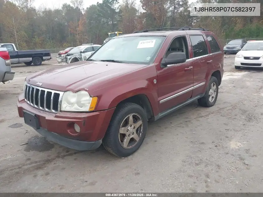 1J8HR58P07C582397 2007 Jeep Grand Cherokee Limited