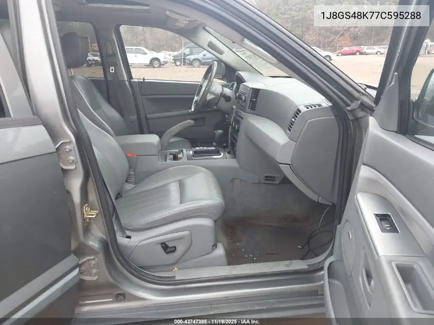 1J8GS48K77C595288 2007 Jeep Grand Cherokee Laredo
