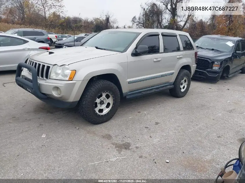 1J8GR48K47C687227 2007 Jeep Grand Cherokee Laredo