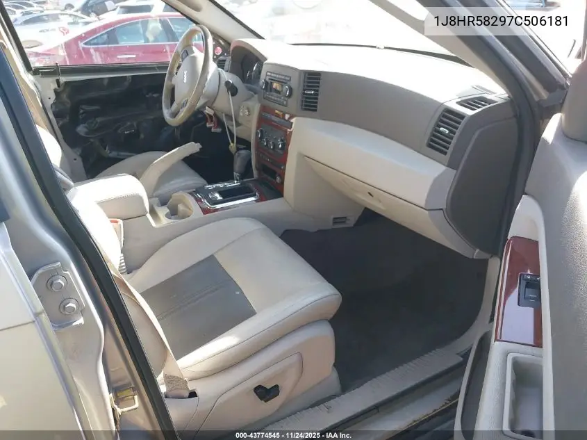 1J8HR58297C506181 2007 Jeep Grand Cherokee Limited