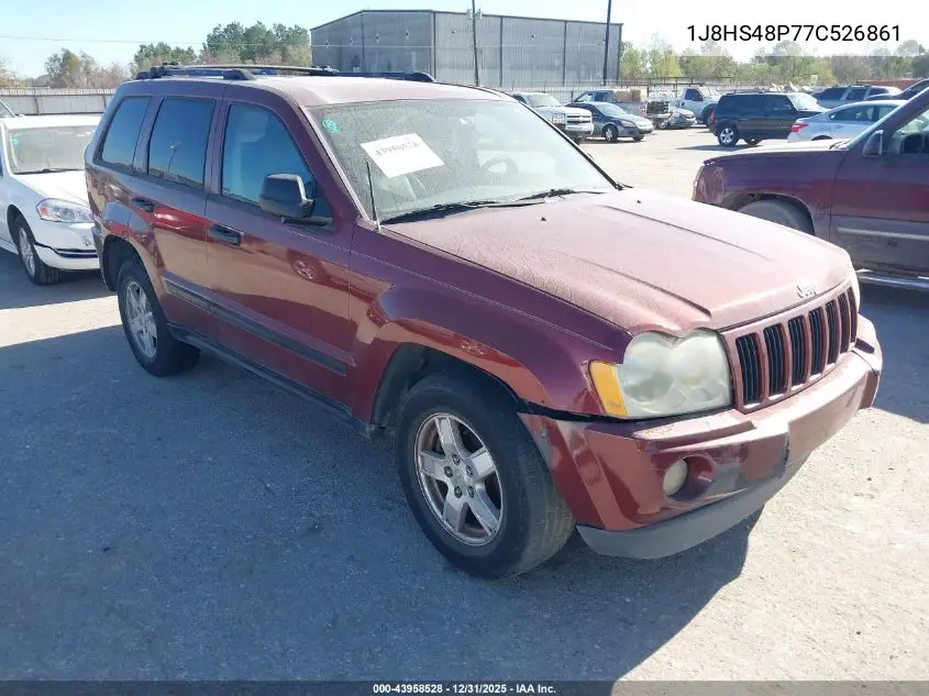 1J8HS48P77C526861 2007 Jeep Grand Cherokee Laredo