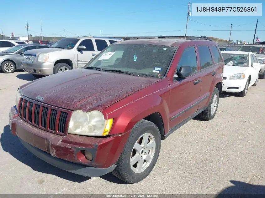 1J8HS48P77C526861 2007 Jeep Grand Cherokee Laredo