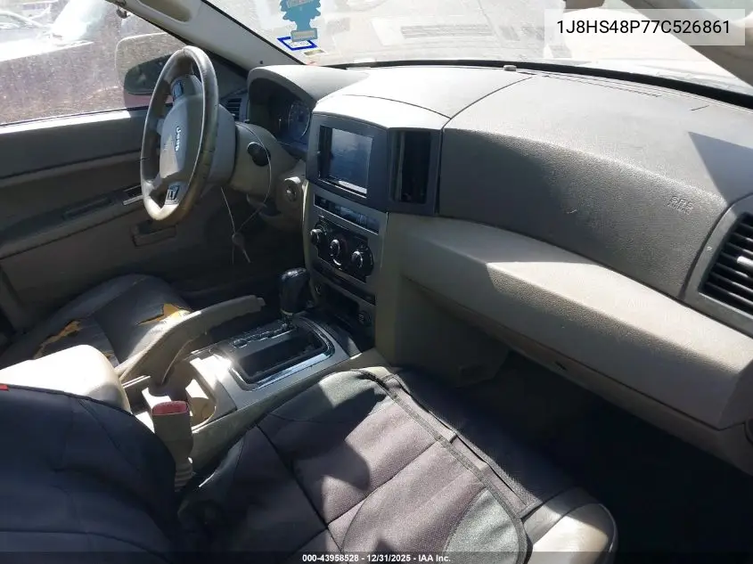 1J8HS48P77C526861 2007 Jeep Grand Cherokee Laredo
